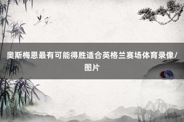 奥斯梅恩最有可能得胜适合英格兰赛场体育录像/图片