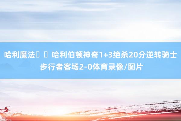 哈利魔法☪️哈利伯顿神奇1+3绝杀20分逆转骑士 步行者客场2-0体育录像/图片