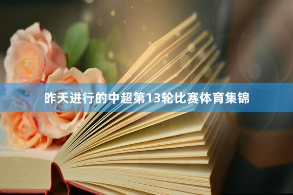昨天进行的中超第13轮比赛体育集锦