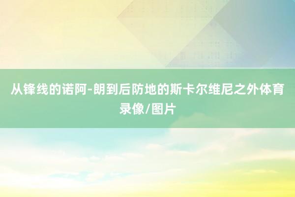 从锋线的诺阿-朗到后防地的斯卡尔维尼之外体育录像/图片