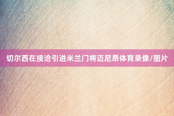 切尔西在接洽引进米兰门将迈尼昂体育录像/图片