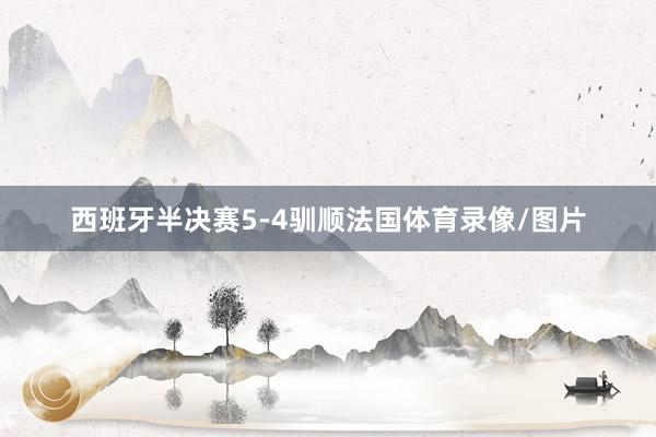 西班牙半决赛5-4驯顺法国体育录像/图片
