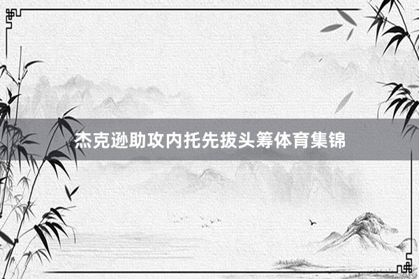 杰克逊助攻内托先拔头筹体育集锦