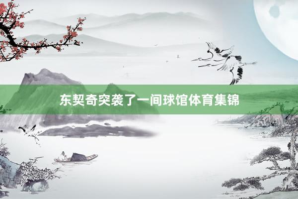 东契奇突袭了一间球馆体育集锦