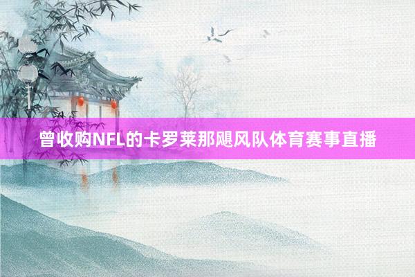 曾收购NFL的卡罗莱那飓风队体育赛事直播