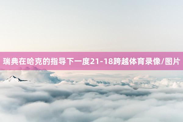 瑞典在哈克的指导下一度21-18跨越体育录像/图片