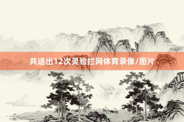 共送出12次灵验拦网体育录像/图片