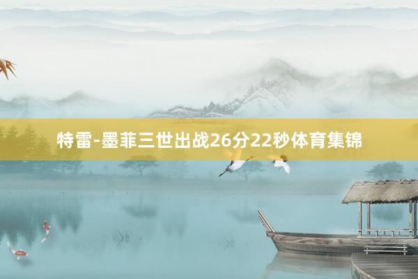特雷-墨菲三世出战26分22秒体育集锦
