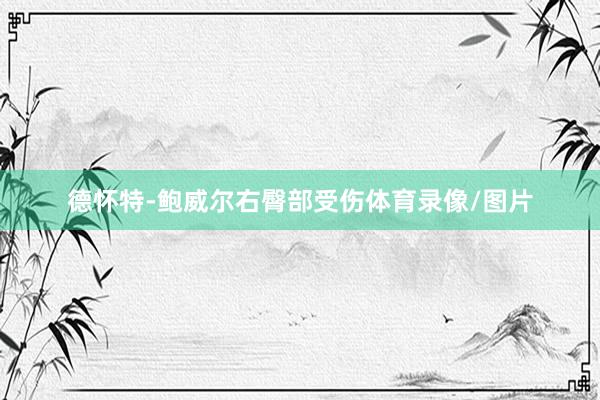 德怀特-鲍威尔右臀部受伤体育录像/图片