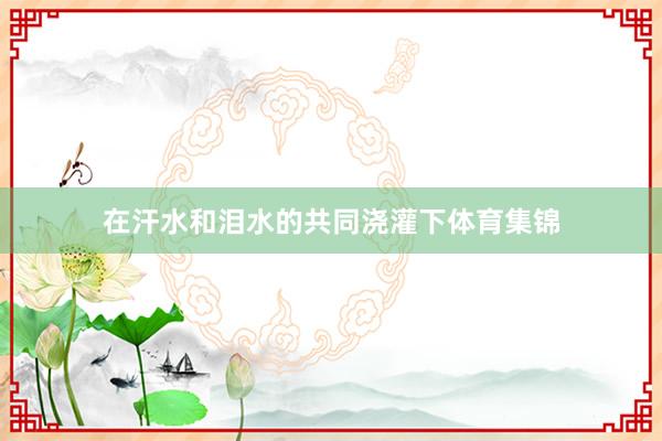 在汗水和泪水的共同浇灌下体育集锦