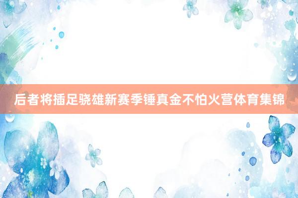 后者将插足骁雄新赛季锤真金不怕火营体育集锦