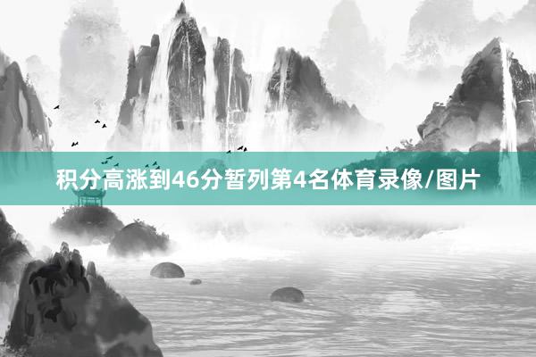 积分高涨到46分暂列第4名体育录像/图片
