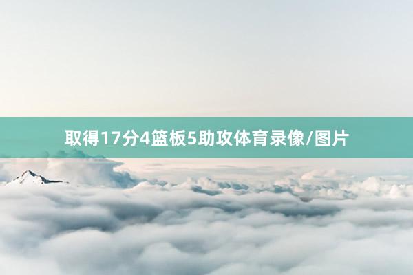 取得17分4篮板5助攻体育录像/图片